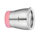 2 Pieces Stainless Steel Cup Outdoor Coffee Tea Juice Water Drinks Mug Green