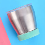 Maxbell 4pcs 300 ML Stainless Steel Cup Outdoor Coffee Tea Water Drinks Mug Green