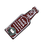 Maxbell Vintage Wooden Multipurpose Beer Bottle Opener Wall Mounted Red Ionly - Aladdin Shoppers