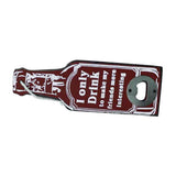 Maxbell Vintage Wooden Multipurpose Beer Bottle Opener Wall Mounted Red Ionly - Aladdin Shoppers