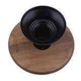 Maxbell Wood Cake Stand 10/12inch Wedding Cake Fondant Display Plate  Coffee 10inch