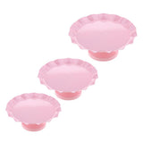 Maxbell Cake Pan Dessert Table Iron Cake Stand Pink S