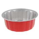 Maxbell Disposable Aluminum Foil Cups for Muffin Cupcake Bake Ramekin Cup  Red