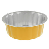 Maxbell Disposable Aluminum Foil Cups for Muffin Cupcake Bake Ramekin Cup  Yellow
