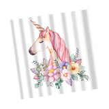 Maxbell Digital Printing Polyester Bath Shower Curtain with 12 Hook Bathroom Unicone