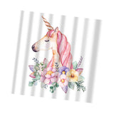 Maxbell Digital Printing Polyester Bath Shower Curtain with 12 Hook Bathroom Unicone