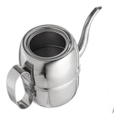 Maxbell Stainless Steel Olive Oil Vinegar Can Drizzler Cruet Bottle Oil Dispenser 32oz