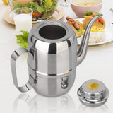 Maxbell Stainless Steel Olive Oil Vinegar Can Drizzler Cruet Bottle Oil Dispenser 32oz