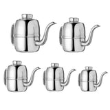 Maxbell Stainless Steel Olive Oil Vinegar Can Drizzler Cruet Bottle Oil Dispenser 32oz