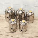 Maxbell Stainless Steel Olive Oil Vinegar Can Drizzler Cruet Bottle Oil Dispenser 32oz