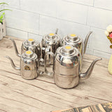 Maxbell Stainless Steel Olive Oil Vinegar Can Drizzler Cruet Bottle Oil Dispenser 32oz