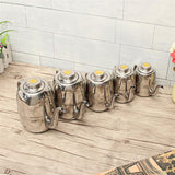 Maxbell Stainless Steel Olive Oil Vinegar Can Drizzler Cruet Bottle Oil Dispenser 32oz
