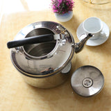 Maxbell 2pcs Stainless Steel Whistling Tea Kettle Coffee Kitchen Stovetop Induction