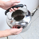 Maxbell 2pcs Stainless Steel Whistling Tea Kettle Coffee Kitchen Stovetop Induction
