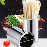 Maxbell Stainless Steel String of Bamboo Sticks Holder Chopsticks Box 30cm - Aladdin Shoppers