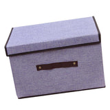 Maxbell Storage Box Holder Makeup Cosmetic Stationery Organizer Purple L - Aladdin Shoppers