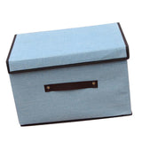 Maxbell Storage Box Holder Makeup Cosmetic Stationery Organizer Blue L - Aladdin Shoppers