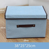 Maxbell Storage Box Holder Makeup Cosmetic Stationery Organizer Blue L - Aladdin Shoppers