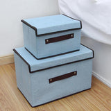 Maxbell Storage Box Holder Makeup Cosmetic Stationery Organizer Blue S+L - Aladdin Shoppers