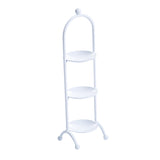 Three Layers Macaron Cake Stand Cupcake Rack Display Board Decor White