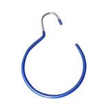 Maxbell 4pcs Tie Scarf Tie Clothes Storage Rack Blue