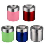 Maxbell Stainless Steel Ashtray Desktop Mini Trash Can Stand Holder Ash Tray Pink - Aladdin Shoppers