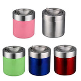 Maxbell Stainless Steel Ashtray Desktop Mini Trash Can Stand Holder Ash Tray Pink - Aladdin Shoppers