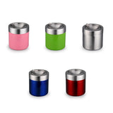 Maxbell Stainless Steel Ashtray Desktop Mini Trash Can Stand Holder Ash Tray Pink - Aladdin Shoppers