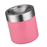 Maxbell Stainless Steel Ashtray Desktop Mini Trash Can Stand Holder Ash Tray Pink - Aladdin Shoppers
