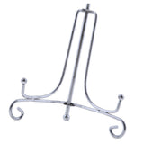 Maxbell Iron Display Stand, Easel Plate Display Holder, Displays Card, Cookie Silver