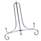 Maxbell Iron Display Stand, Easel Plate Display Holder, Displays Card, Cookie Silver