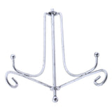 Maxbell Iron Display Stand, Easel Plate Display Holder, Displays Card, Cookie Silver