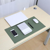 Maxbell PU Leather Mouse Mat Rectangle Table Covers green - Aladdin Shoppers