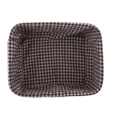 Maxbell Weaving Storage Basket Bamboo Handmade Snacks Toys Storage Box 20x16x10cm