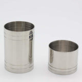 Maxbell Wine Glass Bar Jigger Stainless Steel Cocktail Measuring Cup 25/50ml 25ml - Aladdin Shoppers