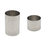 Maxbell Wine Glass Bar Jigger Stainless Steel Cocktail Measuring Cup 25/50ml 25ml - Aladdin Shoppers