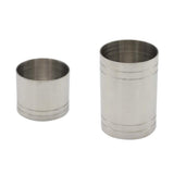Maxbell Wine Glass Bar Jigger Stainless Steel Cocktail Measuring Cup 25/50ml 25ml - Aladdin Shoppers
