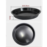Maxbell 5pcs Baking Mold Nonstick Baking Pan Kitchenware black - Aladdin Shoppers