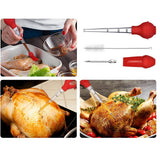 Maxbell 4-in-1 Turkey Baster Cooking Meat Poultry Marinade Injector Food Flavor