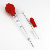 Maxbell 4-in-1 Turkey Baster Cooking Meat Poultry Marinade Injector Food Flavor