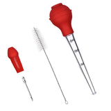 Maxbell 4-in-1 Turkey Baster Cooking Meat Poultry Marinade Injector Food Flavor