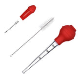 Maxbell 4-in-1 Turkey Baster Cooking Meat Poultry Marinade Injector Food Flavor