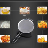 Maxbell Soy Milk Filter Spoon Stainless Steel Colander Skimmer Spoon Large Ladle
