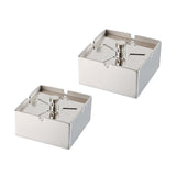 Maxbell Stainless steel Rotating Windbreak Ashtray with Cover Car Ashtray S - Aladdin Shoppers