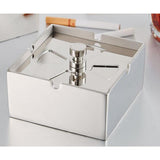 Maxbell Stainless steel Rotating Windbreak Ashtray with Cover Car Ashtray S - Aladdin Shoppers
