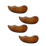 Maxbell 4 Pieces Japanese Style Wooden Chopsticks Holder Brown Kitten - Aladdin Shoppers