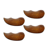 Maxbell 4 Pieces Japanese Style Wooden Chopsticks Holder Brown Kitten - Aladdin Shoppers