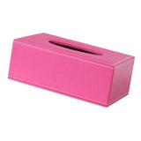 Maxbell Tissue Box Dispenser Case Napkin Holder Home Office Car Accessory Rose Pink