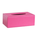 Maxbell Tissue Box Dispenser Case Napkin Holder Home Office Car Accessory Rose Pink