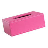 Maxbell Tissue Box Dispenser Case Napkin Holder Home Office Car Accessory Rose Pink